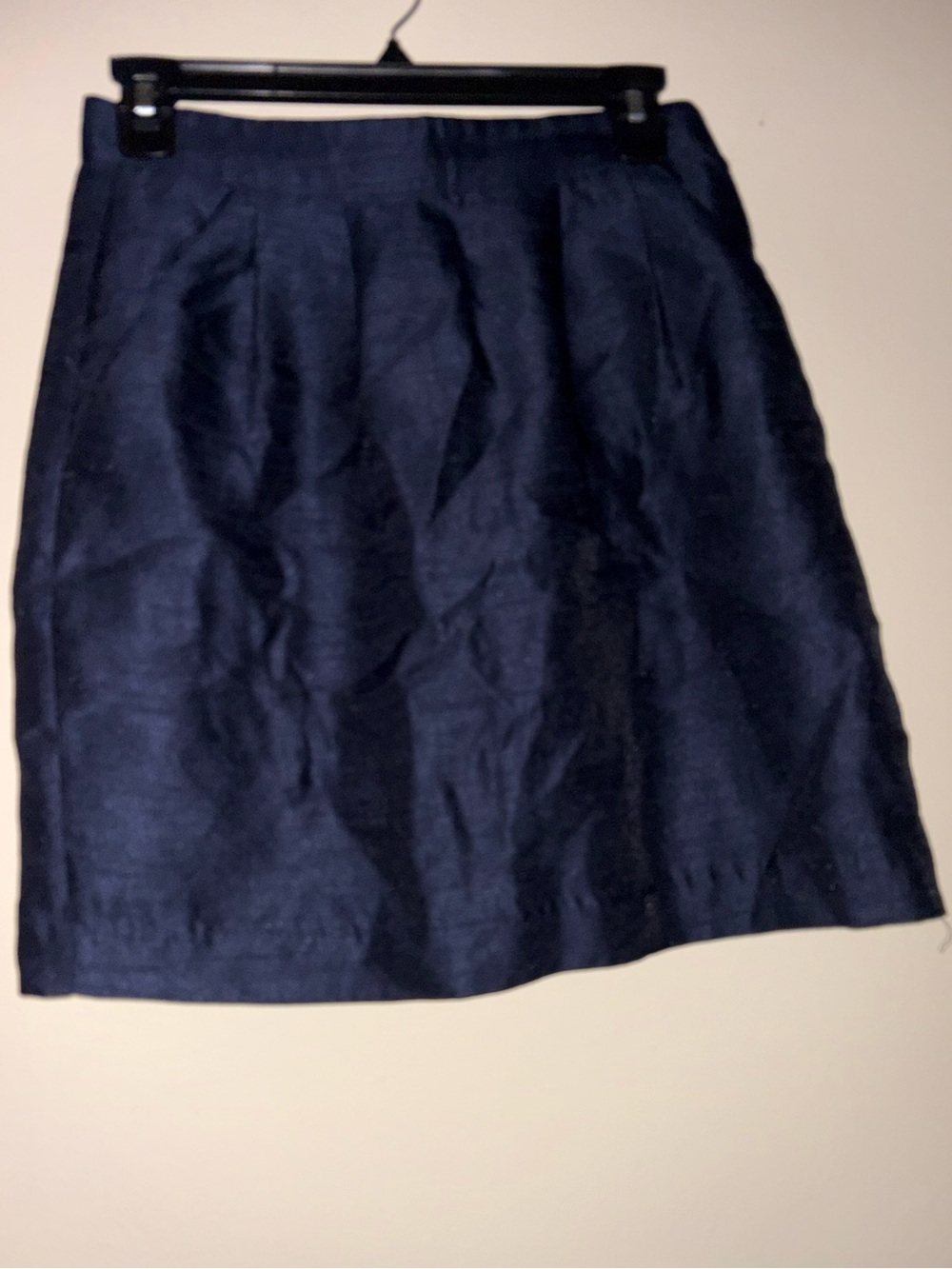 H&M Navy A-Line Skirt